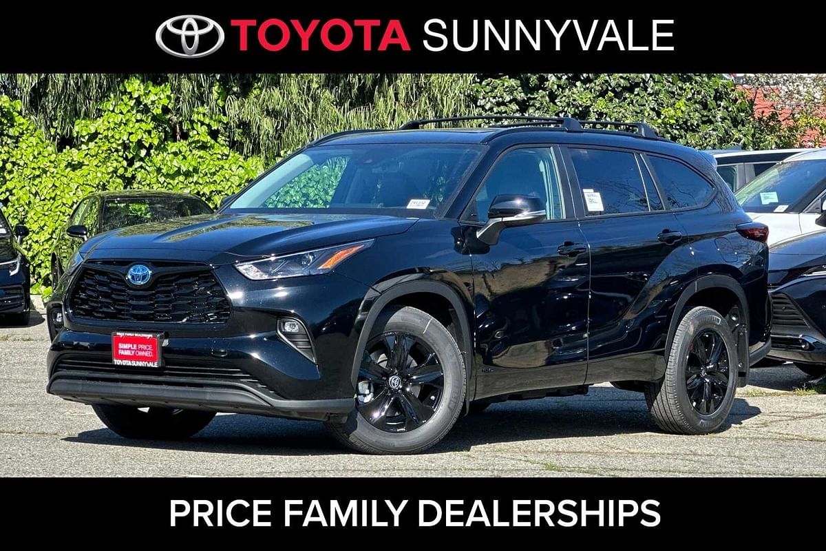 New 2025 Toyota Highlander Hybrid XLE Nightshade For Sale in San Jose