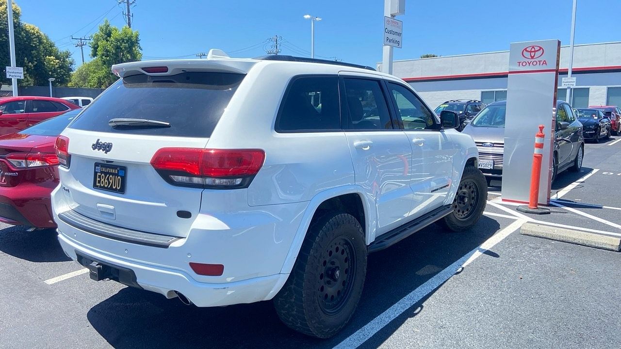 Used 2015 Jeep Grand Cherokee Overland with VIN 1C4RJFCG9FC887458 for sale in Sunnyvale, CA